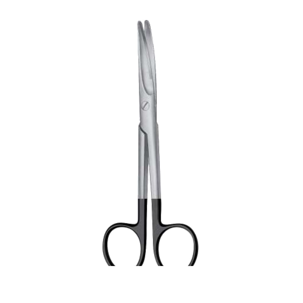 Mayo Super-Cut Ceramic-Coated Scissors — Curved, 14.5 cm 1 SC 02-1011-01