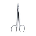 Beebee Wire-Cutting Scissors — Straight Serrated, Sharp/Sharp, 10 cm (10.0 cm) SC 02-655-04