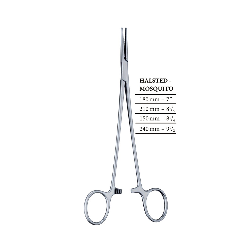 HALSTED - MOSQUITO 210mm (21cm) Haemostatic Forceps 1 HALSTED – MOSQUITO 210mm (21cm) Haemostatic Forceps