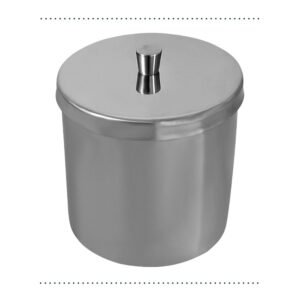Cotton dispensers With Handle Lid x = 125x80 mm Cotton Container