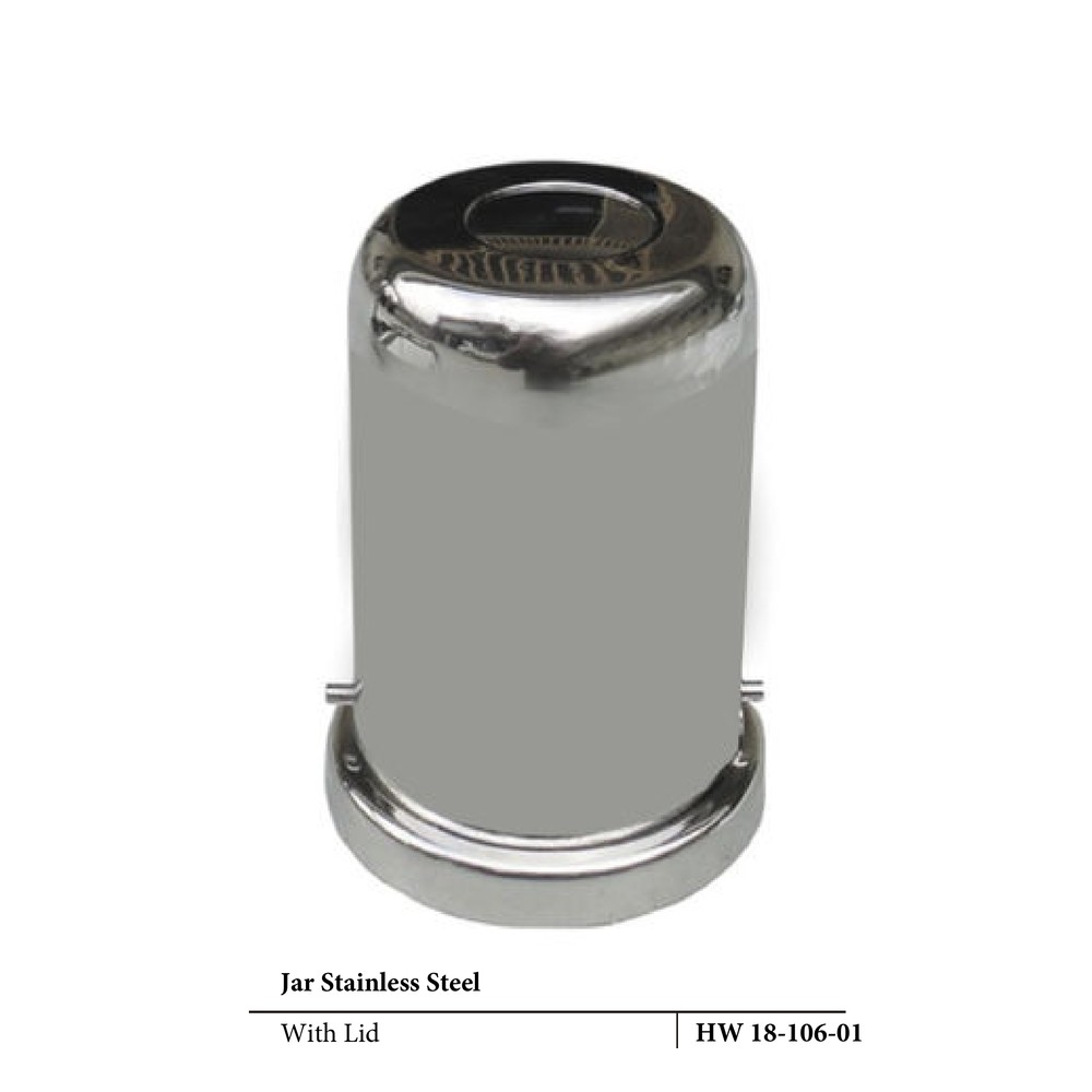 Jar Stainless Steel With Lid Bowls 1 Jar Stainless Steel With Lid Bowls