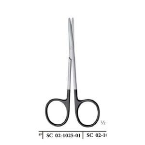 Metzenbaum Super-Cut Ceramic Scissors — Curved, 11.5 cm