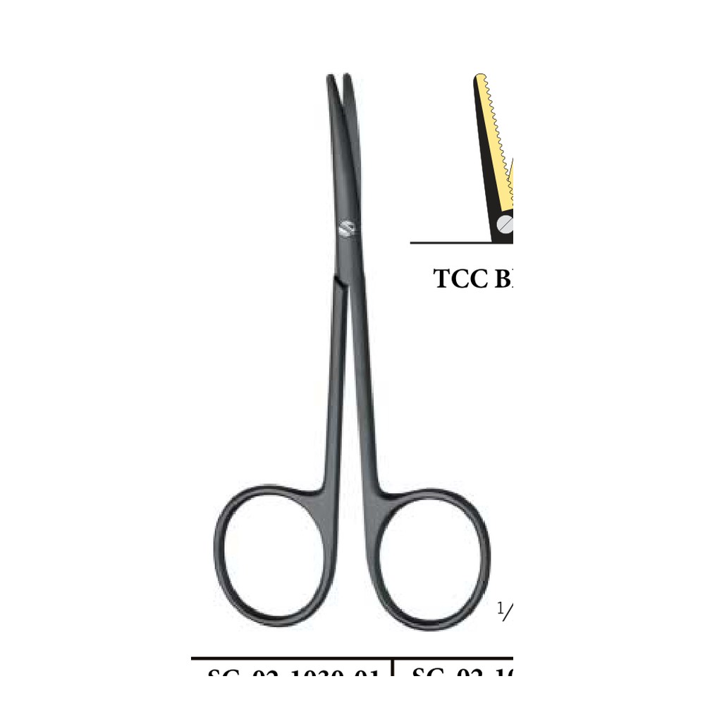 Metzenbaum TCC BlackLine Scissors — Straight, 11.5 cm 1 Metzenbaum TCC BlackLine Scissors — Straight, 11.5 cm
