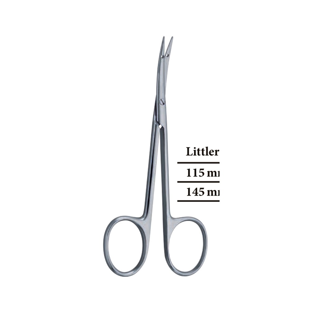Wagner Scissors — Straight Serrated, 12 cm 1 Wagner Scissors — Straight Serrated, 12 cm