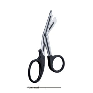 Universal Autoclavable,Colour coated plastic handles & tips 150mm (15cm) Bandage scissors