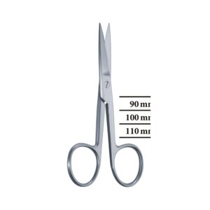 100mm (10cm) Cuticle scissors – Nail scissors