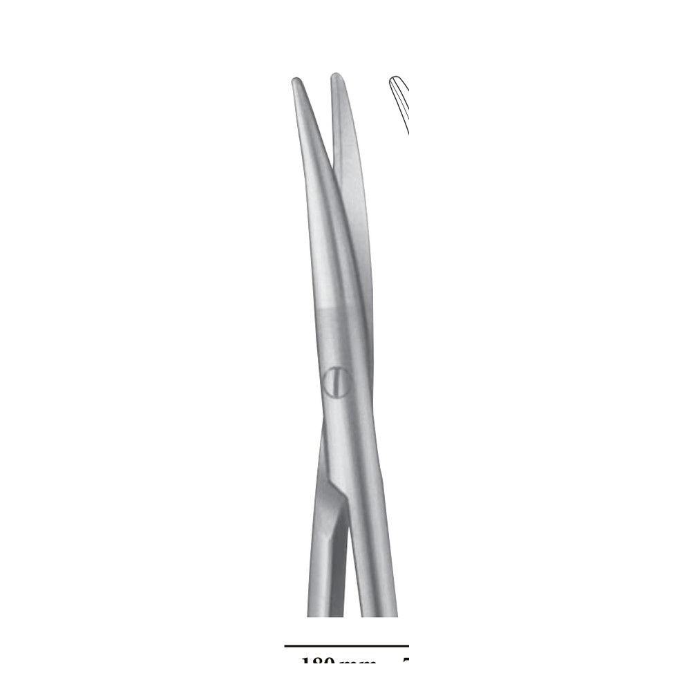 Ligature TC Plastic Surgery Scissors — 18 cm (18.0 cm) 1 Ligature TC Plastic Surgery Scissors — 18 cm (18.0 cm)
