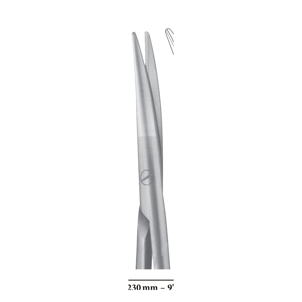 Ligature TC Plastic Surgery Scissors — 23 cm (23.0 cm) 1 Ligature TC Plastic Surgery Scissors — 23 cm (23.0 cm)