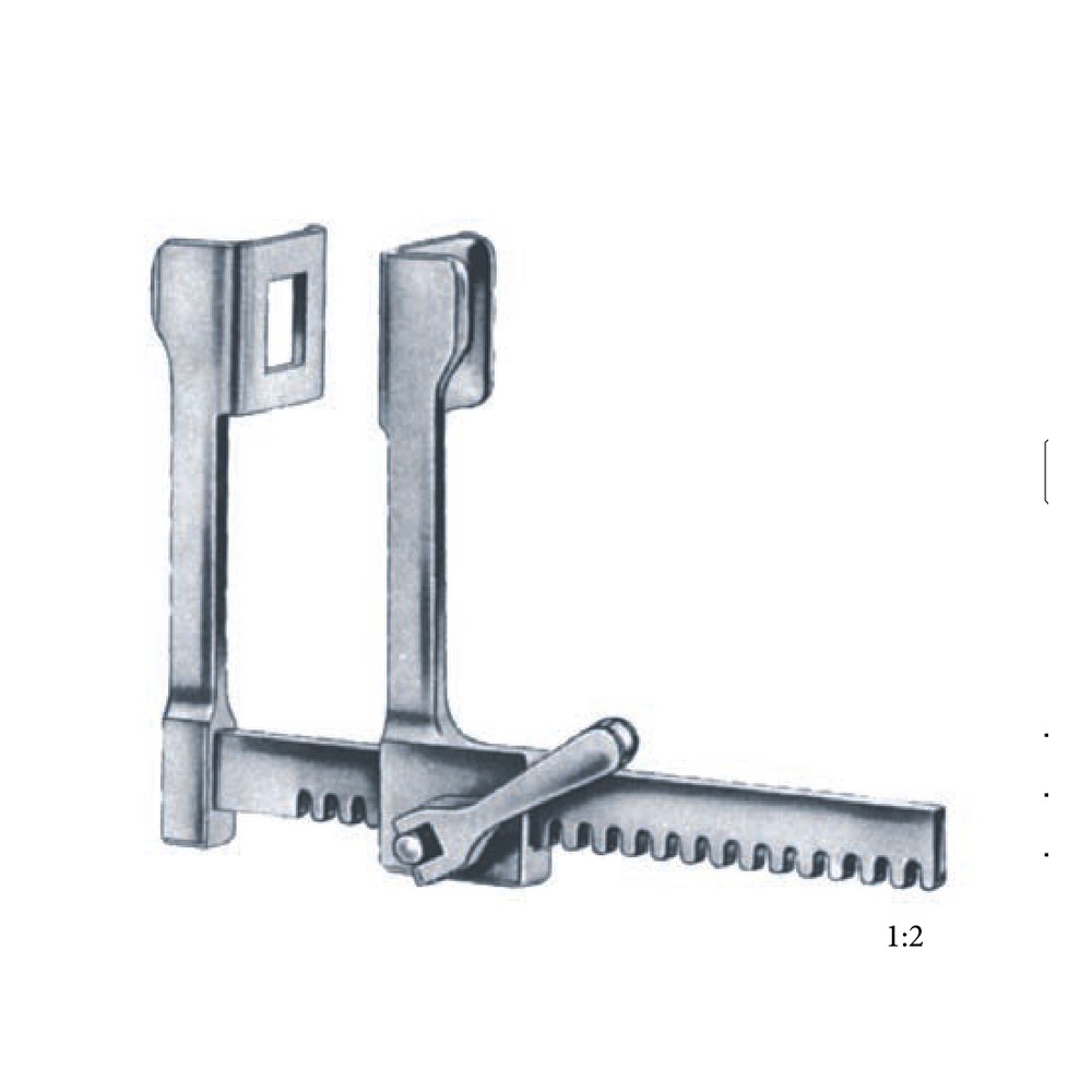 Finochietto-Baby stainless steel Rib retractors 1 Finochietto-Baby stainless steel Rib retractors