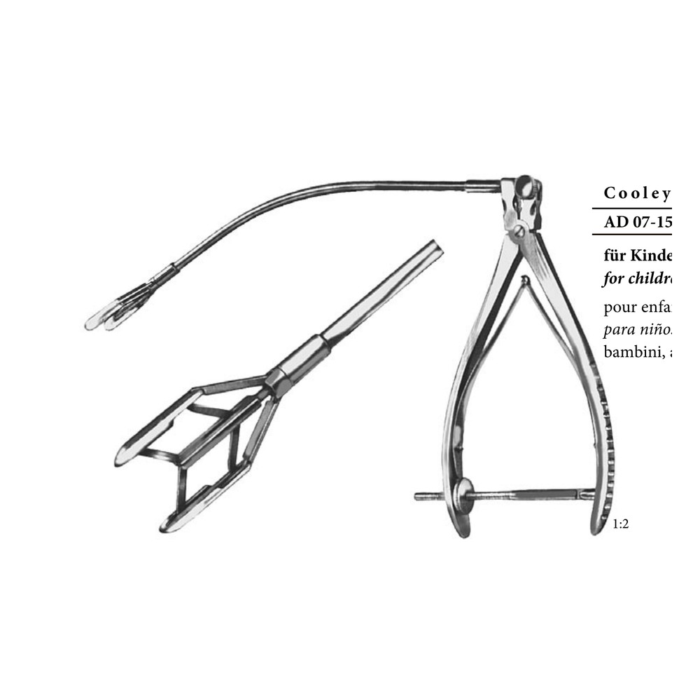 C o o l e y for children, blade opening from 6 mm – 15 mm Aortic dilators 1 C o o l e y for children, blade opening from 6 mm – 15 mm Aortic dilators