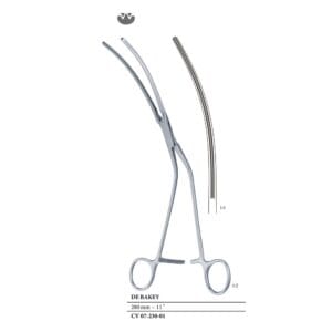 DE BAKEY 280 mm (28 cm) Vascular forceps