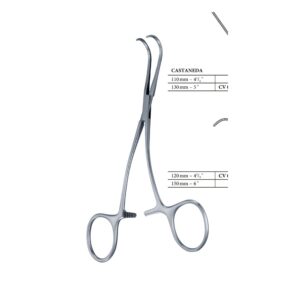 120 mm (12 cm) Neonatal and children’s clamps, extra delicate
