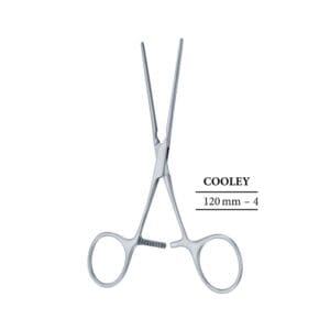 COOLEY S-curved 120 mm (12 cm) Vascular forceps