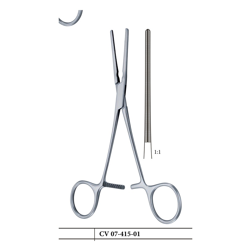 COOLEY PATENT DUCTUS CLAMP 160 mm (16 cm) Multi-purpose clamps, pediatric, graduated 1 COOLEY PATENT DUCTUS CLAMP 160 mm (16 cm) Multi-purpose clamps, pediatric, graduated