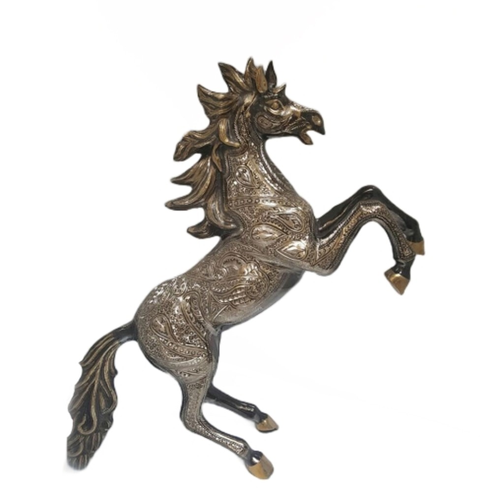 Brass Horse Figurine Model 16 1 Brass Horse Figurine Model 16