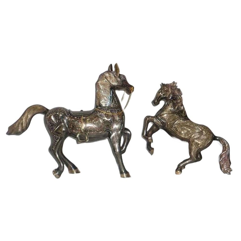 Brass Horse Figurine Model 18 1 Brass Horse Figurine Model 18