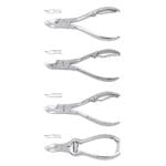 Precision Cuticle Nail Nipper — 3-Size Set (Chrome Finish, S / M / L) Cuticle Nail Nipper — CN 130-01 variant range