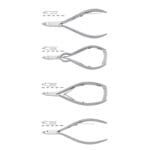 Wide-Jaw Cuticle Nail Nipper — 3-Size Set (Chrome Finish, S / M / L) Cuticle Nail Nipper — CN 165-01 variant range