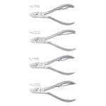 Wide-Jaw Cuticle Nail Nipper — 3-Size Set (Chrome Finish, S / M / L) Cuticle Nail Nipper — CN 185-01 variant range