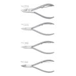 Heavy-Duty Toenail Nipper — 3-Size Set (Chrome Finish, S / M / L) Cuticle Nail Nipper — CN 215-01 variant range