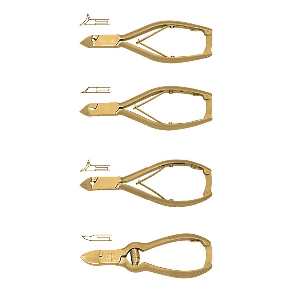 Cuticle Nail Nipper 12cm – Gold Finish (CN 256-01) 1 Cuticle Nail Nipper 12cm – Gold Finish (CN 256-01)