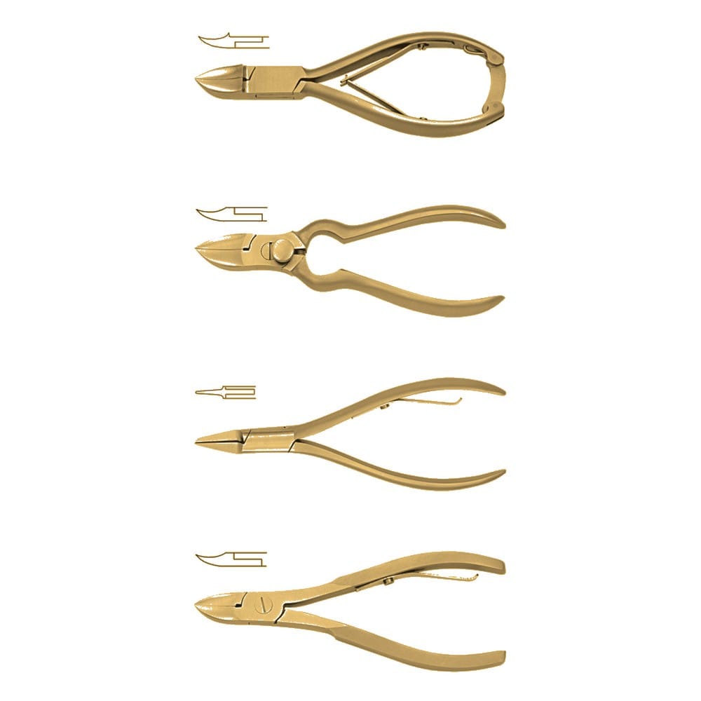 Cuticle Nail Nipper 12cm – Gold Finish (CN 271-01) 1 Cuticle Nail Nipper 12cm – Gold Finish (CN 271-01)