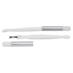 Cuticle Pusher & V-Trimmer Combo Tool — Multi-Design Set (Retractable, Rubber & Stainless) Nail File / Cuticle Remover — GR 001 variant range