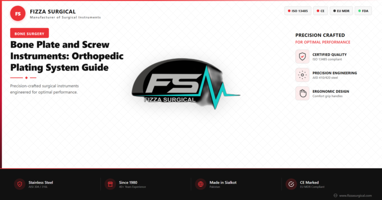 Bone Plate & Screw Instruments: Plating System Guide