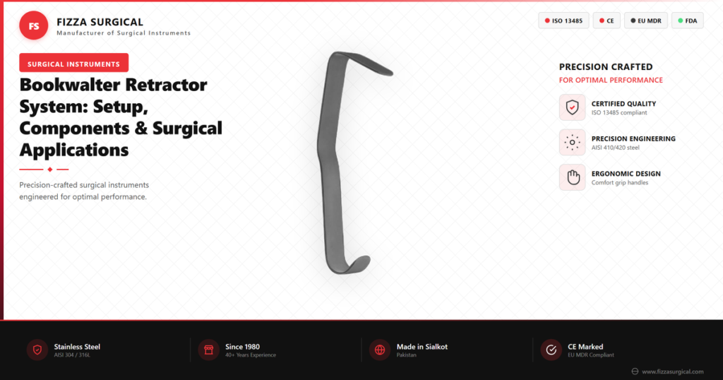 Bookwalter Retractor System: Setup, Components & Surgical Applications 3 bookwalter retractor system guide banner 1