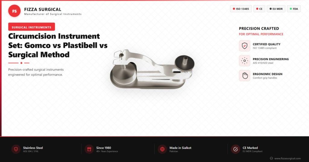 Circumcision Instrument Set: Gomco vs Plastibell Guide 4 circumcision instrument set methods guide banner 1