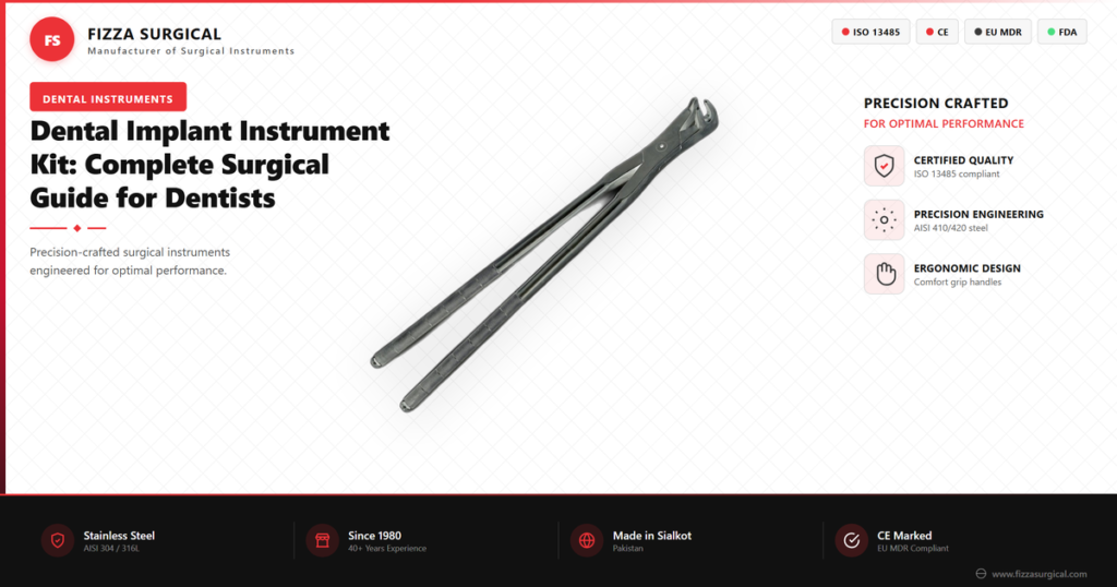 Dental Implant Instrument Kit: Complete Surgical Guide