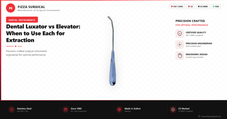 Dental Luxator vs Elevator: When to Use Each for Extraction