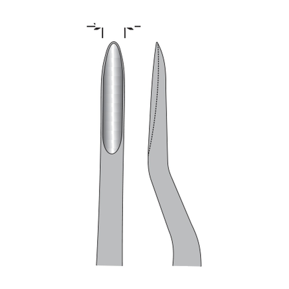 Bayonet Mesial Root Elevator DE-105-03 1 Bayonet Mesial Root Elevator DE-105-03