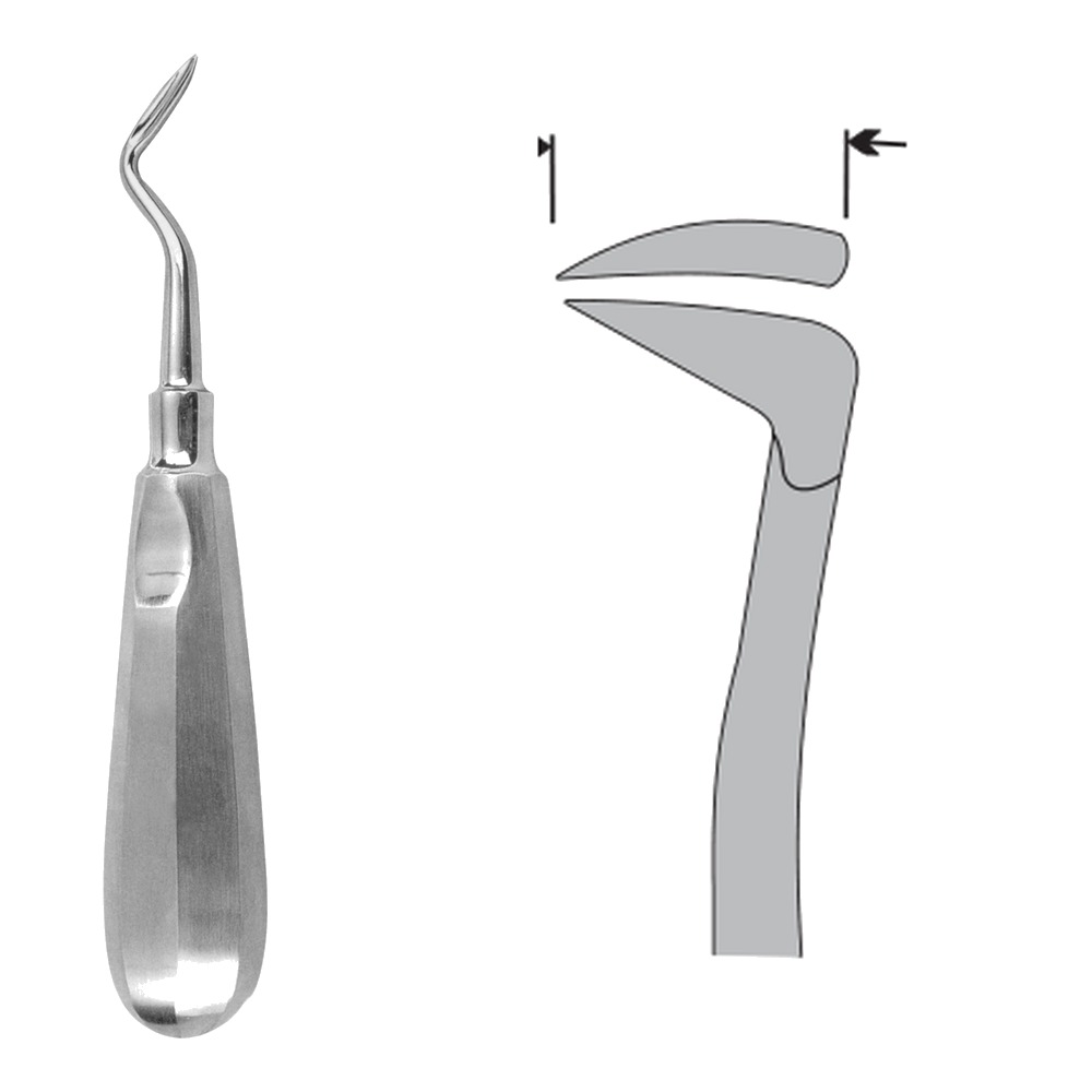 Root Elevator DE-65-1R 1 Root Elevator DE-65-1R
