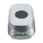 Dyerline Flask, Silver Close View II 35 01