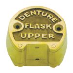 Denture Flask Upper, Brass Close View II 45 01