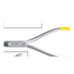 Hard Wire Cutter, Angled Orthodontic Plier OP 695 01