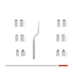 Pointed Implantology Instrument OST-60-06 OST 60 06