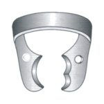 Molar Clamps - Wingless Rubber Dam Instrument RD 100 01