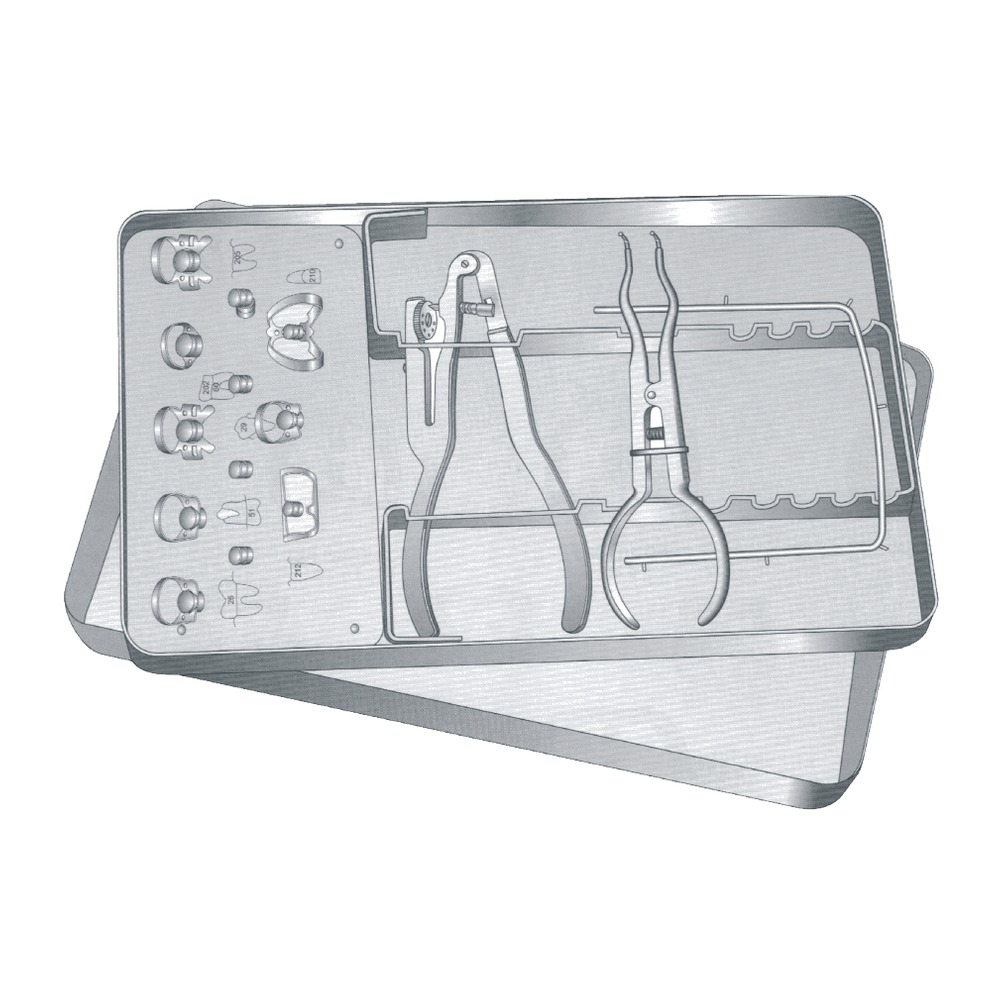Rubber Dam Instrument Kit 1 Rubber Dam Instrument Kit