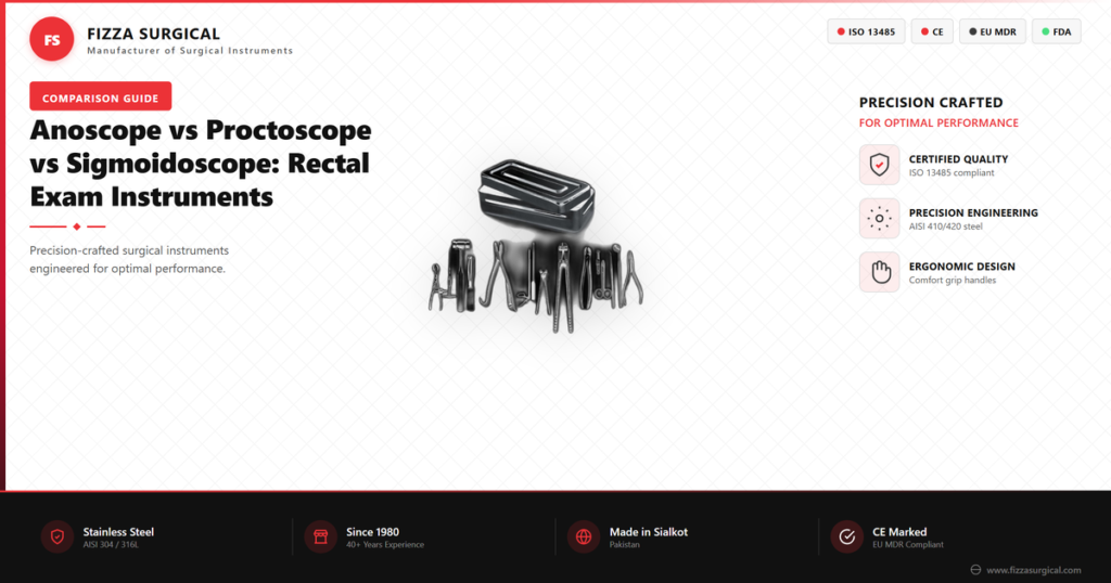 Anoscope vs Proctoscope vs Sigmoidoscope: Rectal Exam Tools 1 anoscope vs proctoscope sigmoidoscope comparison banner