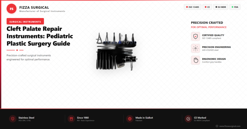 Cleft Palate Repair Instruments: Pediatric Plastic Surgery Guide 5 cleft palate repair instruments guide banner