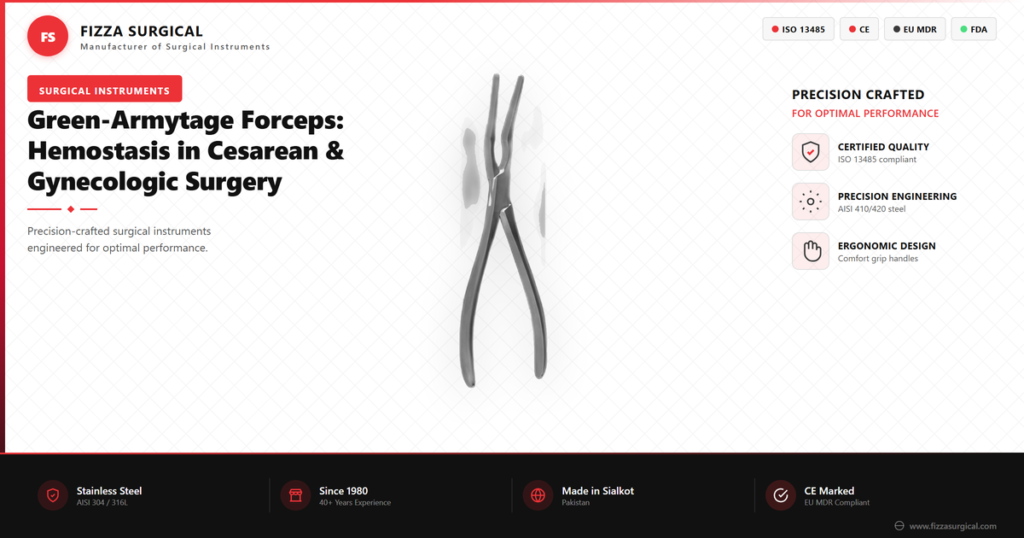 Green-Armytage Forceps: Cesarean Hemostasis Guide 5 green armytage forceps cesarean hemostasis banner