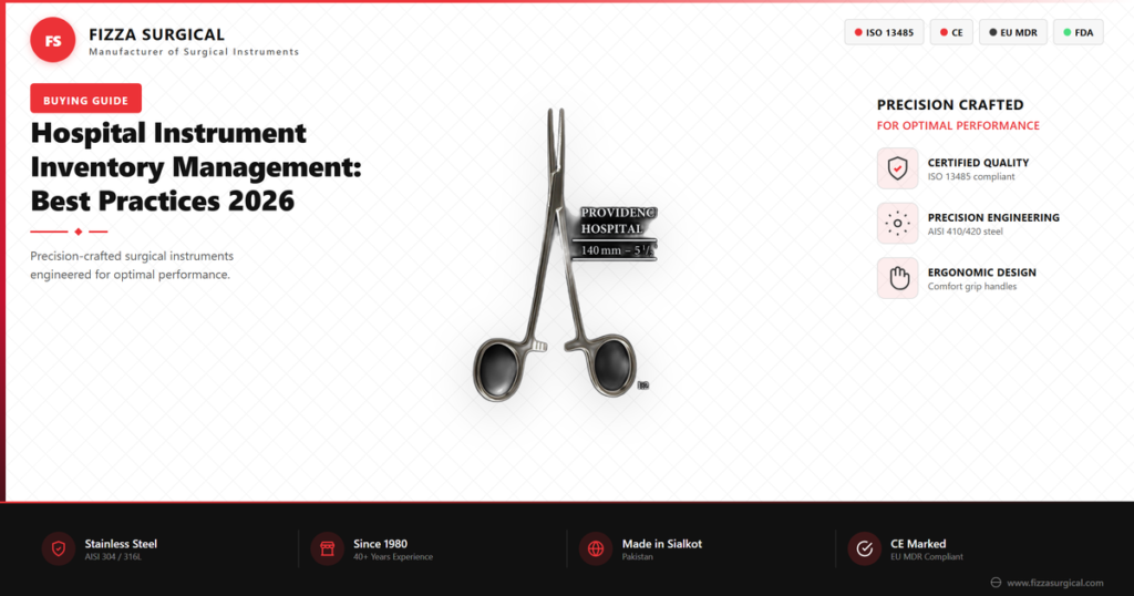 Hospital Instrument Inventory Management: Best Practices 2026 3 hospital instrument inventory management 2026 banner