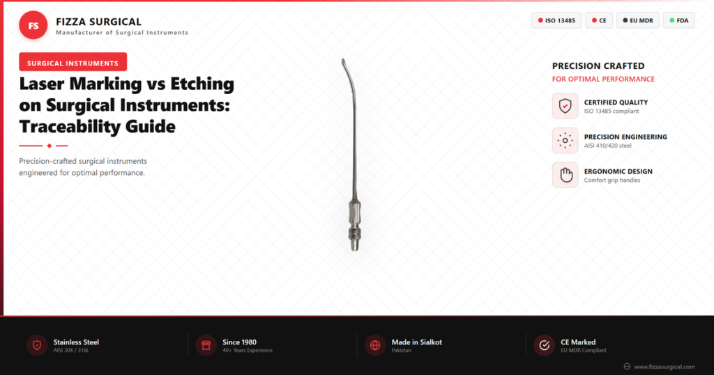 laser marking etching surgical instruments banner