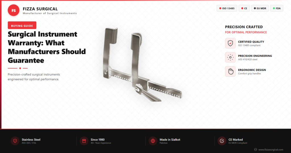 Surgical Instrument Warranty: What Should Be Covered 4 surgical instrument warranty manufacturer guarantee banner