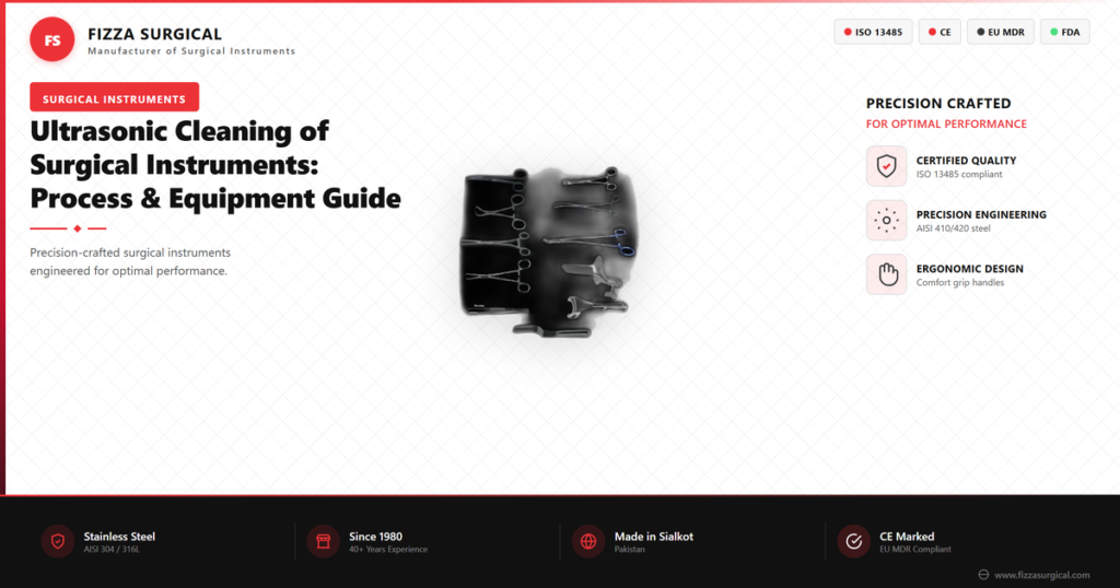 Ultrasonic Cleaning of Surgical Instruments: Complete Guide 6 ultrasonic cleaning surgical instruments guide banner