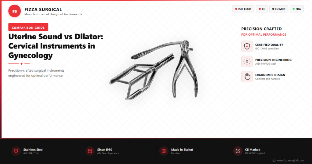 Uterine Sound vs Dilator: Cervical Instruments in Gynecology 6 uterine sound vs dilator cervical instruments banner