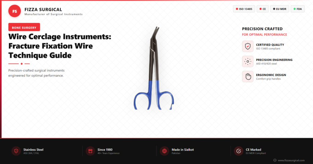 wire cerclage instruments fracture fixation banner