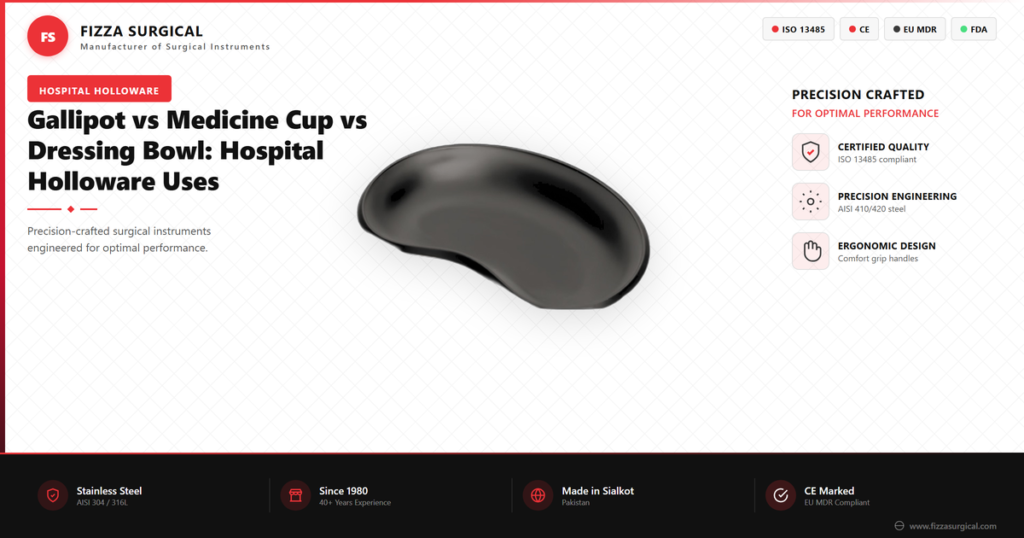 Gallipot vs Medicine Cup vs Dressing Bowl: Holloware Guide 1 gallipot medicine cup dressing bowl holloware banner